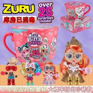 ▥ZURU Eddie Betty Afternoon Tea Party มายากล Surprise Cup ตุ๊กตา Trend Blind Box Girl Toy Gift