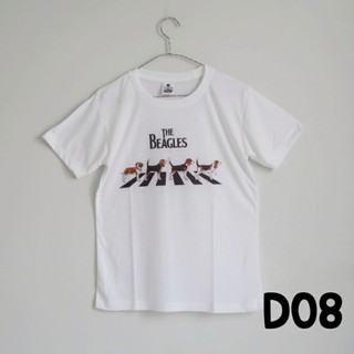 D08 เสื้อยืด เสื้อทีม เสื้อครอบครัว ลายหมา บีเกิ้ล การ์ตูน ผ้านุ่ม tshirt dog the beagles screen cute gift souvenir