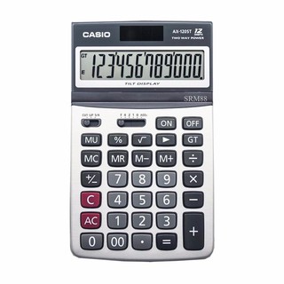 CASIO เครื่องคิดเลข AX-120ST (สินค้าที่สั้งซื้อสามารถขอออกใบกำกับภาษี7%ได้)