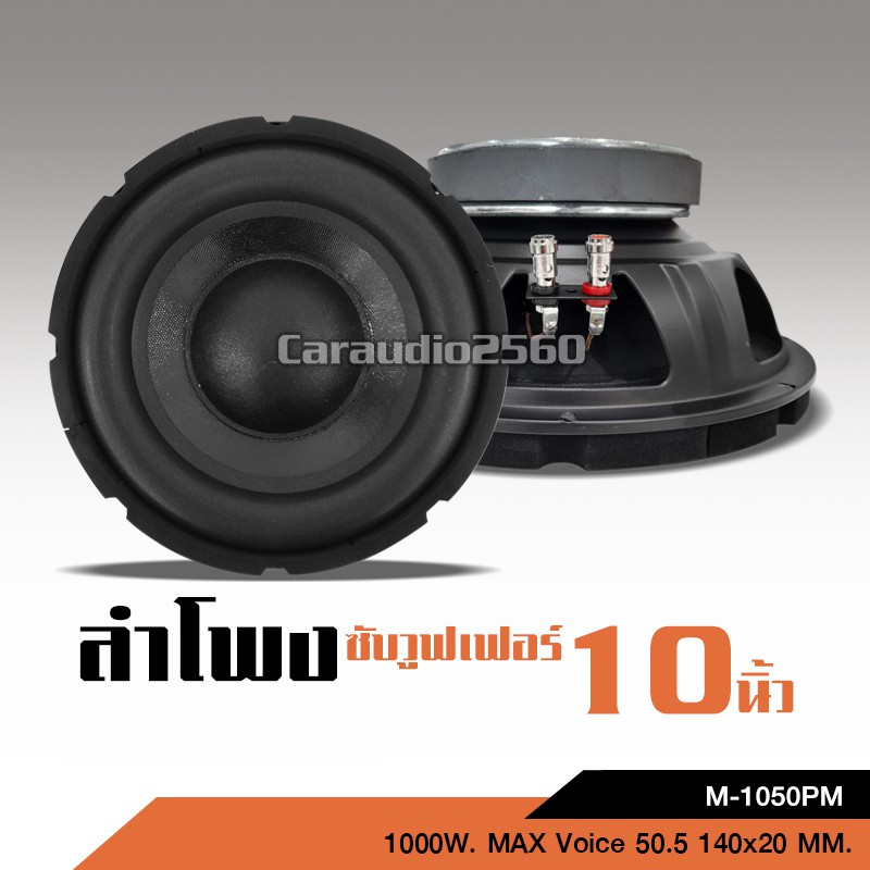 caraudio2560 ซับวูฟเฟอร์ ซับ 10