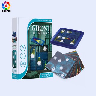 SmartGames Ghost Hunters Travel Game เกมผีของเล่นสําหรับเด็กและผู้ใหญ่