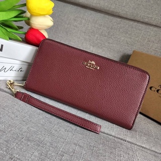 COACH C4451 LONG ZIP AROUND WALLET