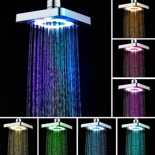 Pop หัวฝักบัวอาบน้ํา อเนกประสงค์ พร้อมไฟ LED