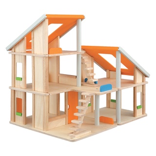 PlanToys 7139 ของเล่นบทบาทสมมุติ Chalet Dollhouse บ้านตุ๊กตาChalet