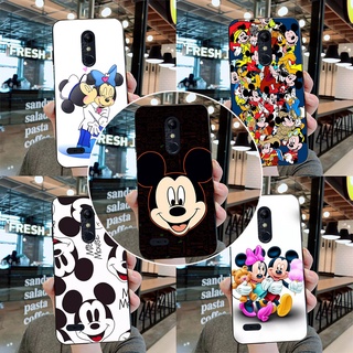 เคสโทรศัพท์มือถือ ซิลิโคนนิ่ม TPU ลายมิกกี้เมาส์ สําหรับ LG K11 K10 2018 K11 Plus LM-X410FC X410FC