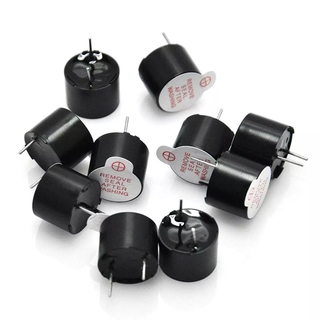 3v / 5v / 12 V Active Buzzer อุปกรณ์เสริมแม่เหล็กสําหรับคอมพิวเตอร์ 5 ชิ้น