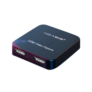 ACASIS 4K HDMI การ์ดจับภาพ HDMI บันทึกวิดีโอ สำหรับ PS4 เกม DVD กล้องวิดีโอ HD กล้องบันทึกการสตรีมสด HD33