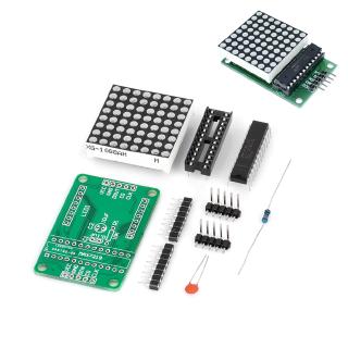 DIYMORE MAX7219 โมดูล Red Dot Matrix โมดูลควบคุม MCU ชุด DIY สำหรับ for arduino