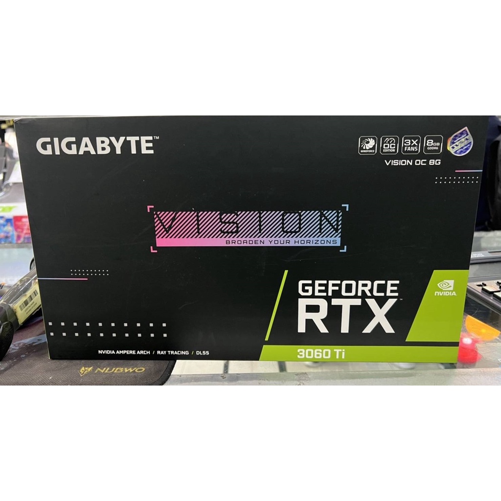 nVIDIA GEFORCE RTX 3060Ti 8GB มือ1 ประกันไทย ราคารวมส่ง