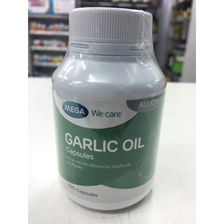 Mega We Care Garlic Oil 100 Capsules เมก้า วีแคร์ กาลิค ออยล์ 100 แคปซูล