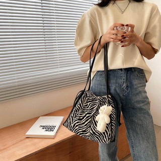 กระเป๋าสะพาย🍒 ม้าลาย🦓 Zebra bag