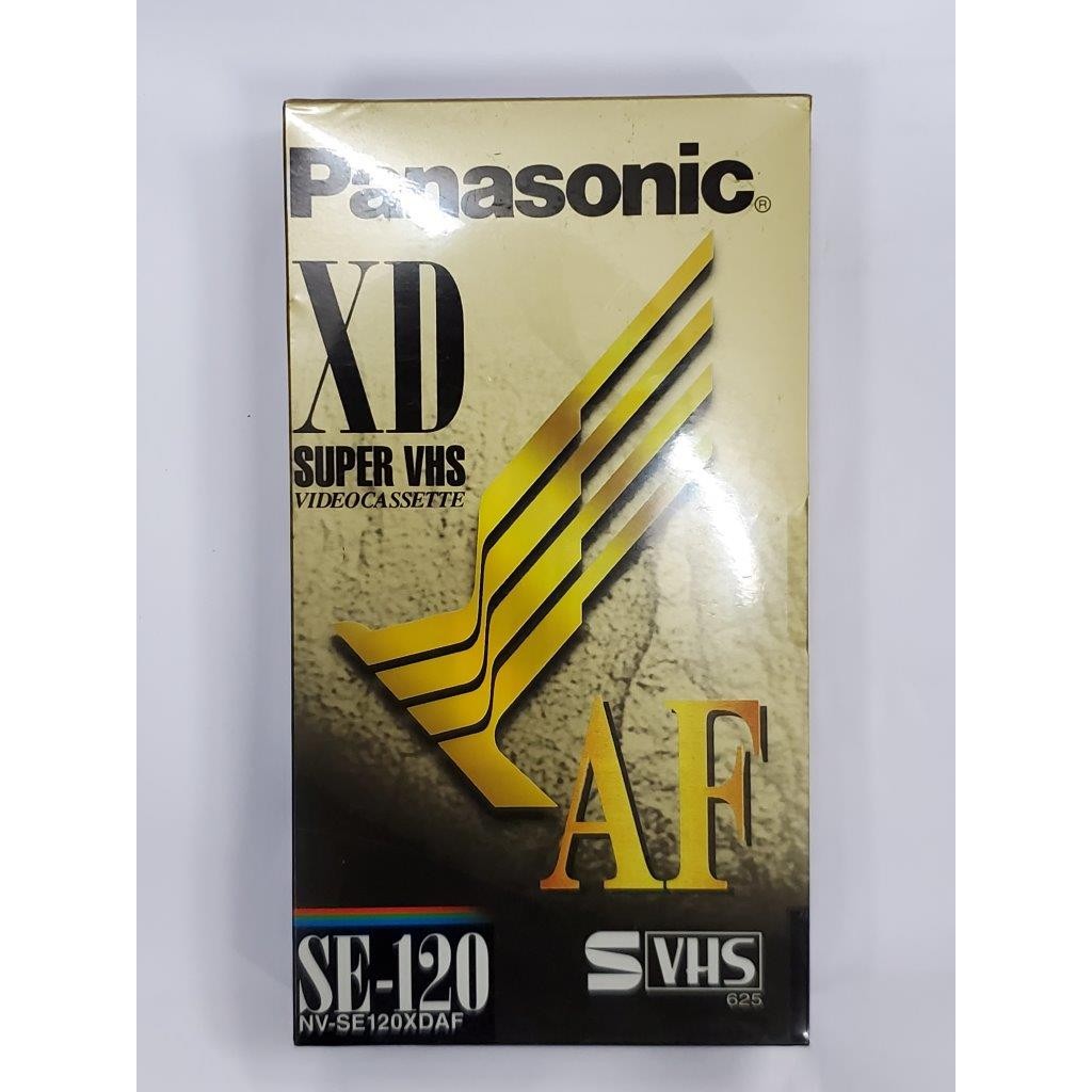Panasonic  Video  Cassette ม้วนเทป  วิดีโอ คาสเซ็ทเทป  ความยาว 120 นาที ใช้กับกล้องและเครื่องเล่นวิดีโอเทป  VHS / S-VHS