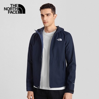 THE NORTH FACE M PRINTED NOVELTY MILLERTON JACKET -AP -AVIATOR NAVY HEATHER เสื้อผ้ากันน้ำ เสื้อแจ็คเก็ต เสื้อผ้าผู้ชาย