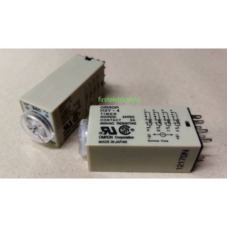 Timer Relay ทามเมอร์รีเลย์ H3Y-4 ควบคุมการหน่วงเวลา ตั้งเวลา ไฟ 24VDC 5A 5S 30S 60S 5M 10M 60M