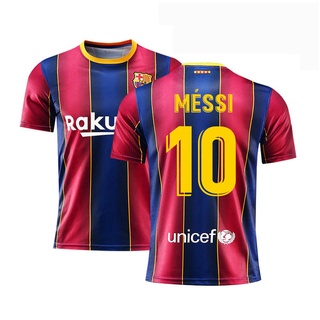 Unisex Tops Messi Football Jersey Barcelona Tshirt Soccer Jersey Plus Size High Quality Tee Gift Premier La Liga