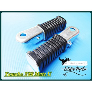 YAMAHA Y80 MATE U REAR FOOT PEG SET RUBBER  // ชุดยางพักเท้าหลัง ยามาฮ่าเมท สินค้าคุณภาพดี