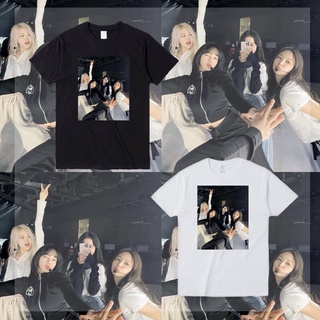 ❍◐∈Blackpink 7 Graphic Tee/T-shirtเสื้อยืดแขนสั้นพิมพ์ลายสไตล์สตรีท