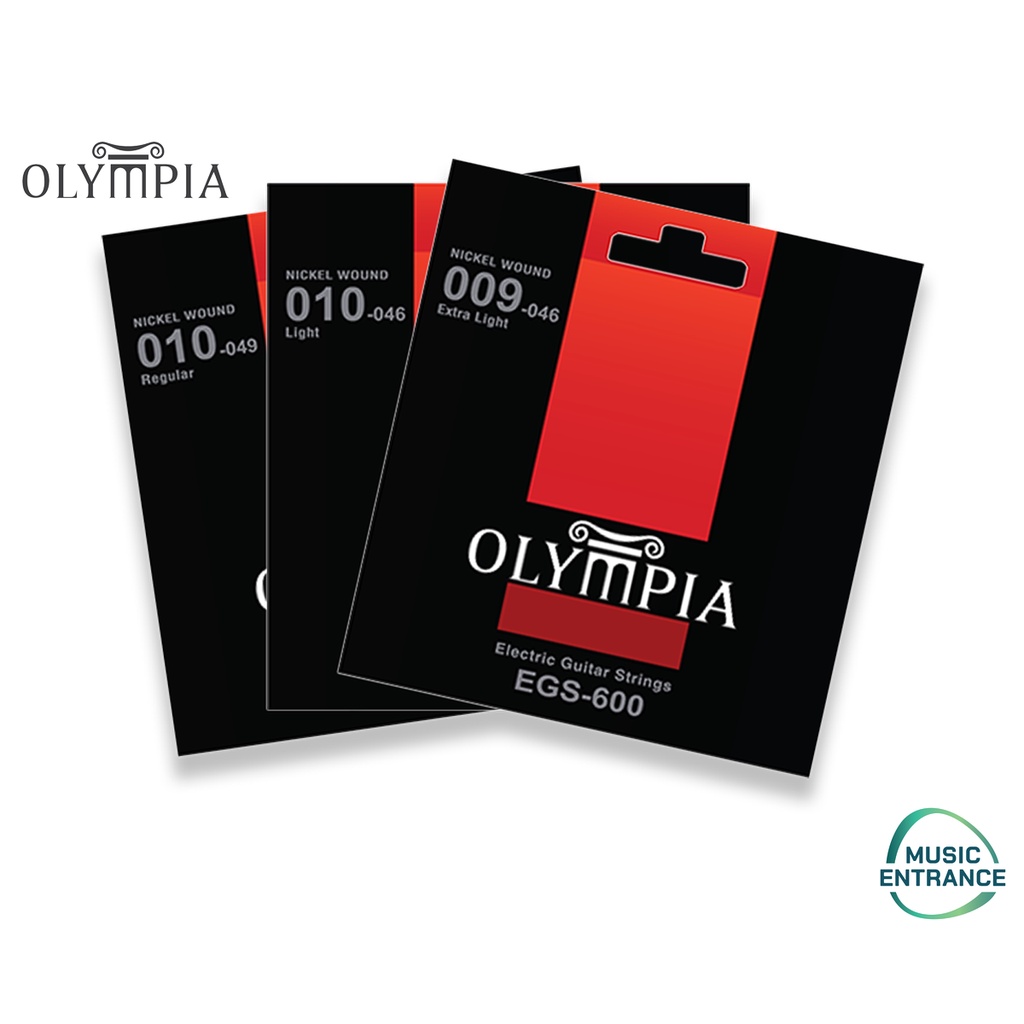 Olympia EGS Series สายกีต้าร์ไฟฟ้า Olympia Standard Electric Nickel Wound เบอร์ 9 10 สายกีตาร์รุ่น E