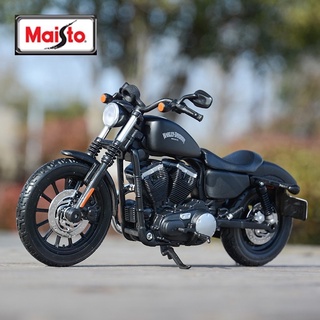 รถมอเตอร์ไซค์ 1:12 2014 Sportster Iron 883 (Harley-Davidson] [Maisto]