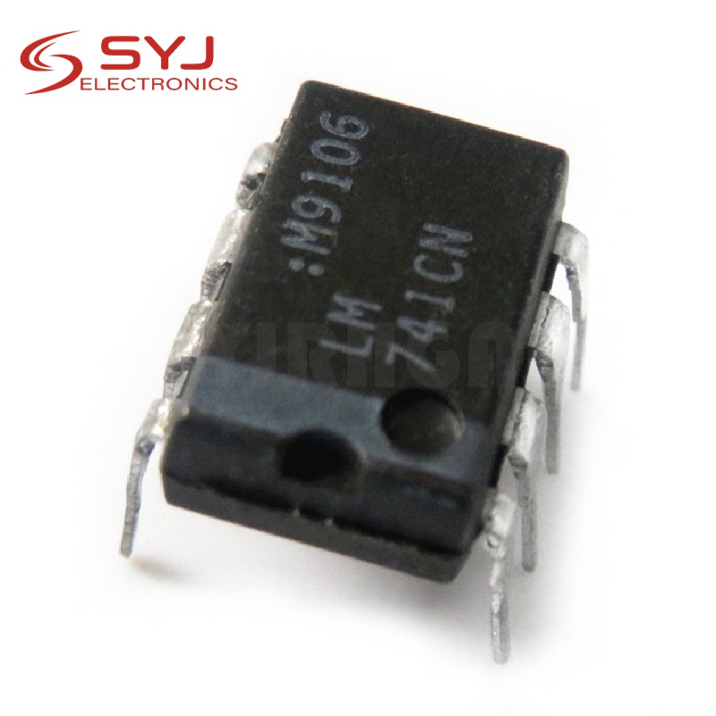 ชุดส่วนประกอบอิเล็กทรอนิกส์ 10 ชิ้น Lm741Cn Lm741 C Lm741 741cn Dip-8