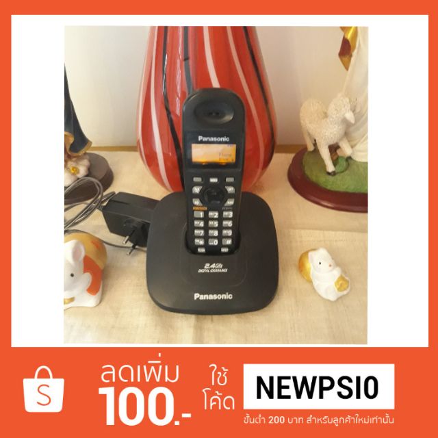 โทรศัพท์ตั้งโต๊ะ ไร้สาย PANASONIC KX-TG3611 BXB