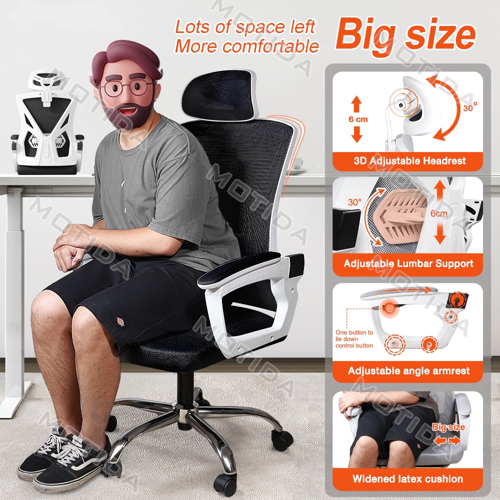 Ergonomics chair Mesh Chair Office chair computer chair gaming chair back comfortable meeting