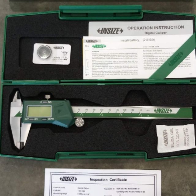 เวอร์เนีย ดิจิตอล 6 8 12 นิ้ว insize