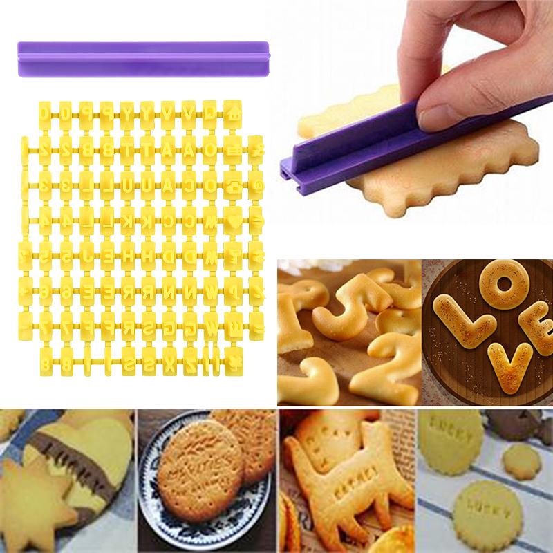 Silicone Letter/Number Cake Mold Chocolate Mold DIY Baking Tools Cookie Biscuit Stamp Fondant Mold Decoration Kitchen Accessory