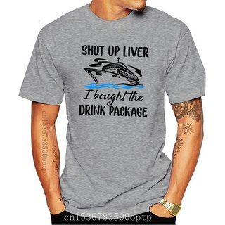 เสื้อยืดคอกลม แขนสั้น พิมพ์ลายกราฟฟิค Shut Up Liver สไตล์ฮิปฮอป สําหรับผู้ชาย 250037Size S-5XL