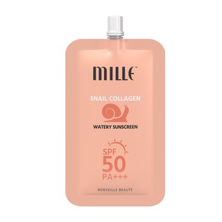 Tester MILLE SNAIL COLLAGEN WATERY SUNSCREEN SPF50 PA +++