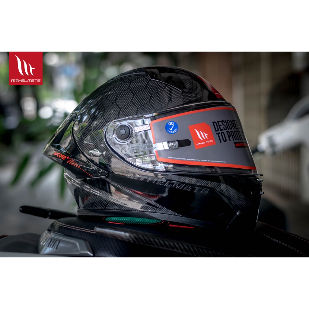 MT Helmet KRE CARBON GLOSS BLACK