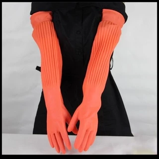 ถุงมือยางแบบยาวพิเศษ