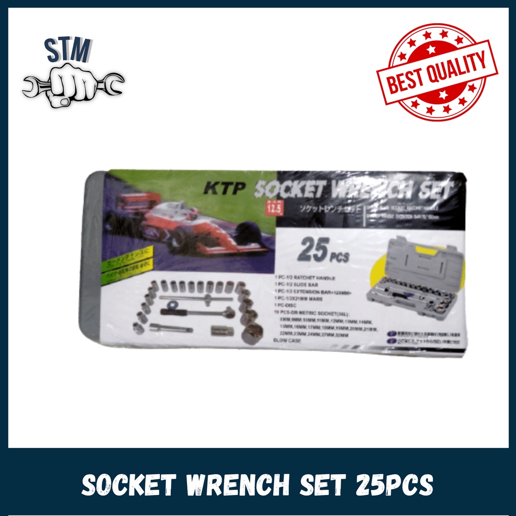 SOCKET WRENCH SET / SOCKET WRENCH SET 25PCS
