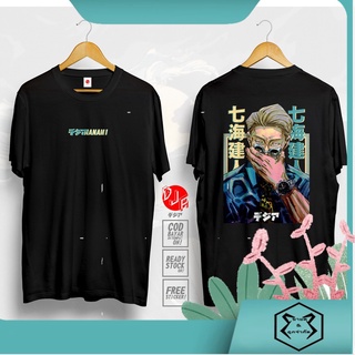 【Hot】เสื้อยืด ลายอะนิเมะญี่ปุ่น Nanami KENTO JUJUTSU KAISEN