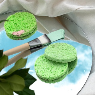 [พร้อมส่ง] นำเข้าจากอเมริกา ของแท้ 100% ฟองน้ำเช็ดทำความสะอาดผิวหน้า EcoTools Mask Remover Sponges (2 ชิ้น))