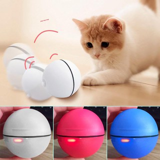 Cat Accessories ของเล่นแมว ลูกบอลแสงไฟกลิ้งอัตโนมัติมีให้เลือก 3 สี