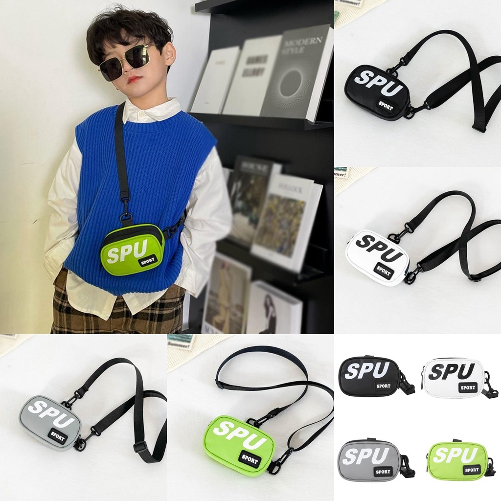 กระเป๋าถือ กระเป๋าสะพายไหล่ แฟชั่นสําหรับเด็กผู้ชาย