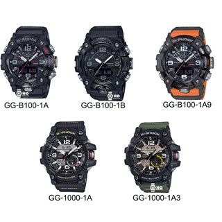 G-SHOCK รุ่น GG-1000-1A GG-1000-1A3 และ GSHOCK MUDMAN BLUETOOTH รุ่น GG-B100 SERIES GG-B100-1A GG-B100-1A9 GG-B100-1B