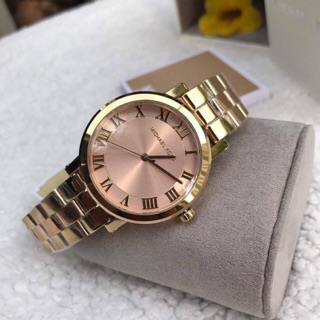 Sale!  MK3586   38 mm.  MICHAEL KORS Norie Blush Dial Ladies Two Tone Watch ราคาพิเศษแบบนี้สวยแบบนี้อย่าพลาดค่ะสาวๆ