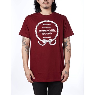 คอตต้อนคอกลม┋☞Homeward Bound เสื้อยืดคอกลม Rope (Red)S-5XL