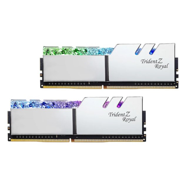 32GB (16GBx2) DDR4/3600 RAM PC (แรมพีซี) G.SKILL TRIDENT Z ROYAL (F4-3600C18D-32GTRS)