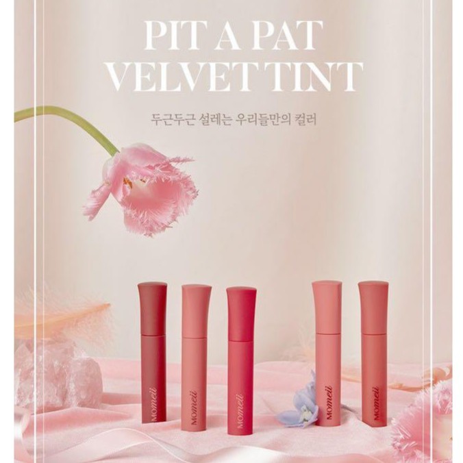 Momeii Pit A Pat Velvet Tint ครบสี 01-05