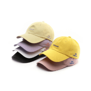 Groundหมวกแฟชั่นเกาหลี ใส่สบาย ระบายอากาศได้ดี หมวกแก๊ปGround หมวกเบสบอล Sun-ป้องกัน UVหมวก สถานที่ฮิปฮอป