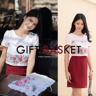 SHP327 A GIFT BASKETdress(XMAS 2021 LIMITED COLLECTION)