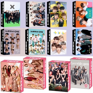 ทไวซ์ วอนนาวัน TWICE TXT WANNA ONE Lomo Card X1 THE NINE Photocard 30 ชิ้น / กล่อง