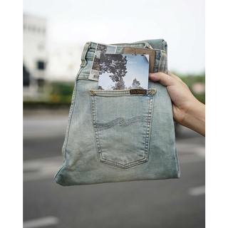 Nudie Jeans Skinny Lin Sea Breeze ของแท้100%