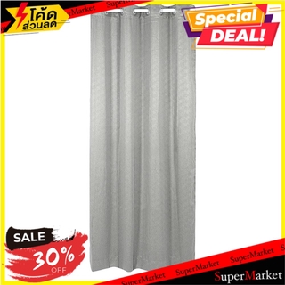 ผ้าม่าน EYELET HOME L&amp;S SAOTA UV 135X220 ซม. สีเทา ผ้าม่านประตู EYELET CURTAIN HOME L&amp;S SAOTA UV 135X220CM GRAY