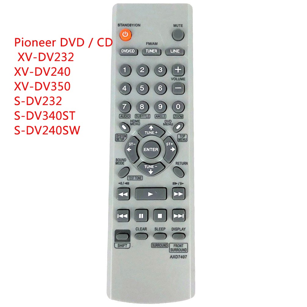 ใหม่เปลี่ยน AXD7407 สําหรับ Pioneer DVD/CD XV-DV232 XV-DV240 XV-DV350 S-DV232 S-DV340ST S-DV240SW รี