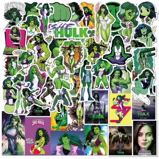 ❉ She-Hulk Series 01 สติ๊กเกอร์ ❉ 50Pcs/Set DIY Fashion Waterproof Decals Doodle สติ๊กเกอร์