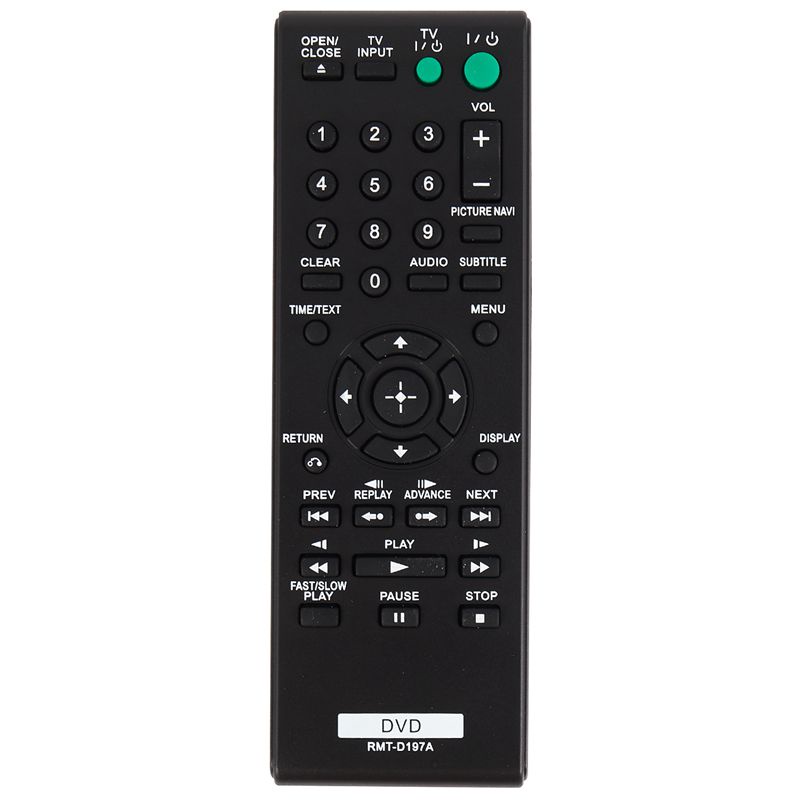 ใหม่ RMT-D187A สําหรับ Sony DVD รีโมทคอนโทรล RMT-D197A/D198A RMT-D189P/D197P DVP-SR200 DVP-SR200B DV